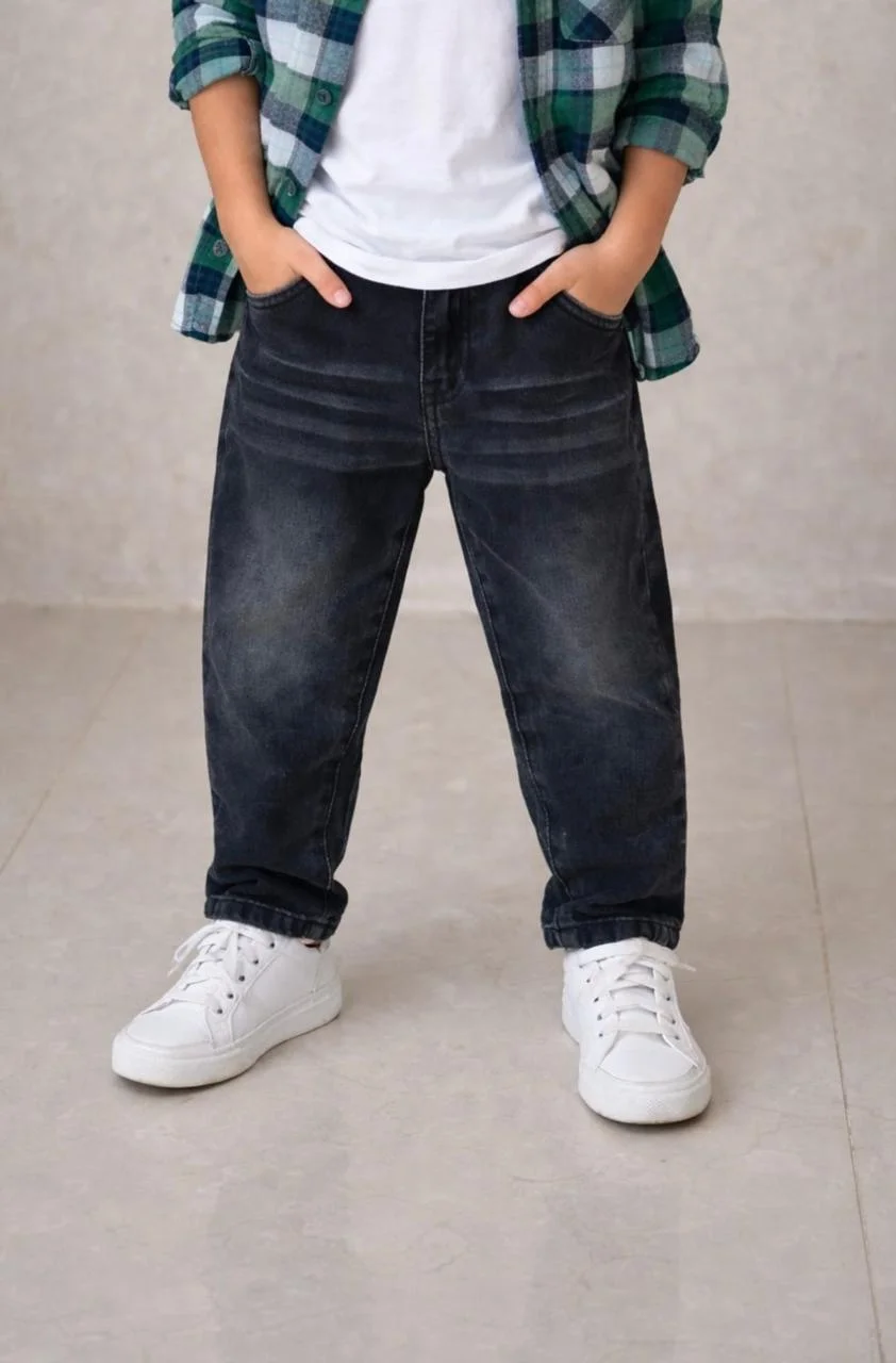 JEANS BAGGY GRIS